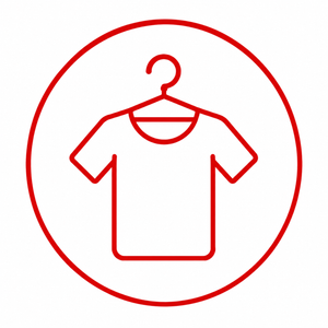 Custom apparel icon